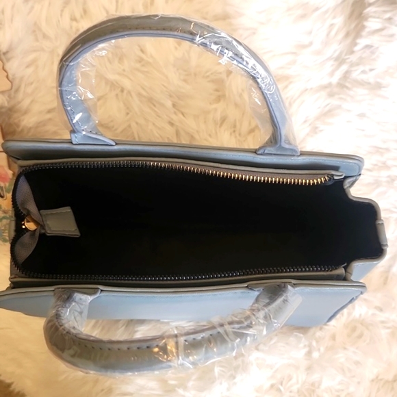 NEW Dusty Blue Hand/Shoulder Bag - Picture 3 of 10